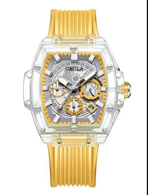 RELOJ ONOLA Transparent Spirit of Big Bang - ELEGANCIA Y RESPETO EN TU MUÑECA