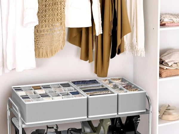 ORGANIZADOR DE ROPA INTERIOR SET X4 - ENVÍO GRATIS 🔥
