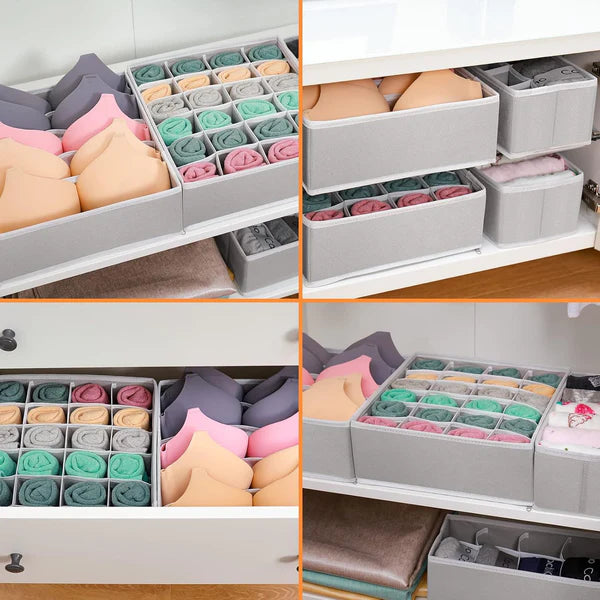 ORGANIZADOR DE ROPA INTERIOR SET X4 - ENVÍO GRATIS 🔥