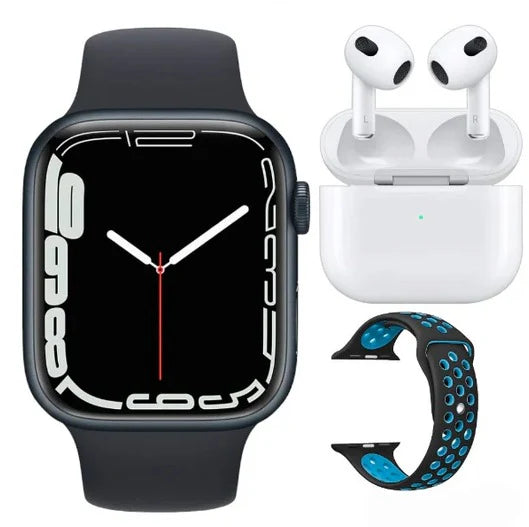 COMBO SMARTWATCH IWO W26 + AUDIOFONOS BLUETOOTH i12